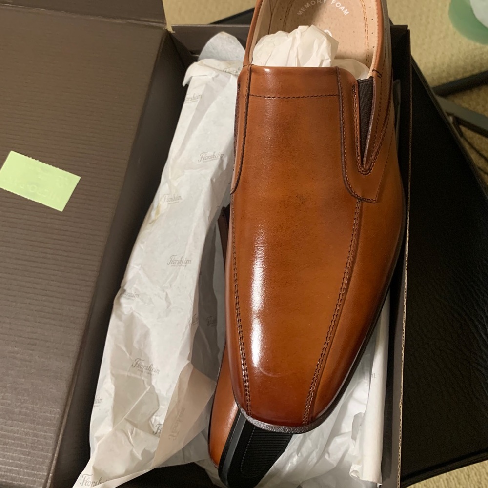 Florsheim Boy's Postino Slip on Dress Formal Shoe